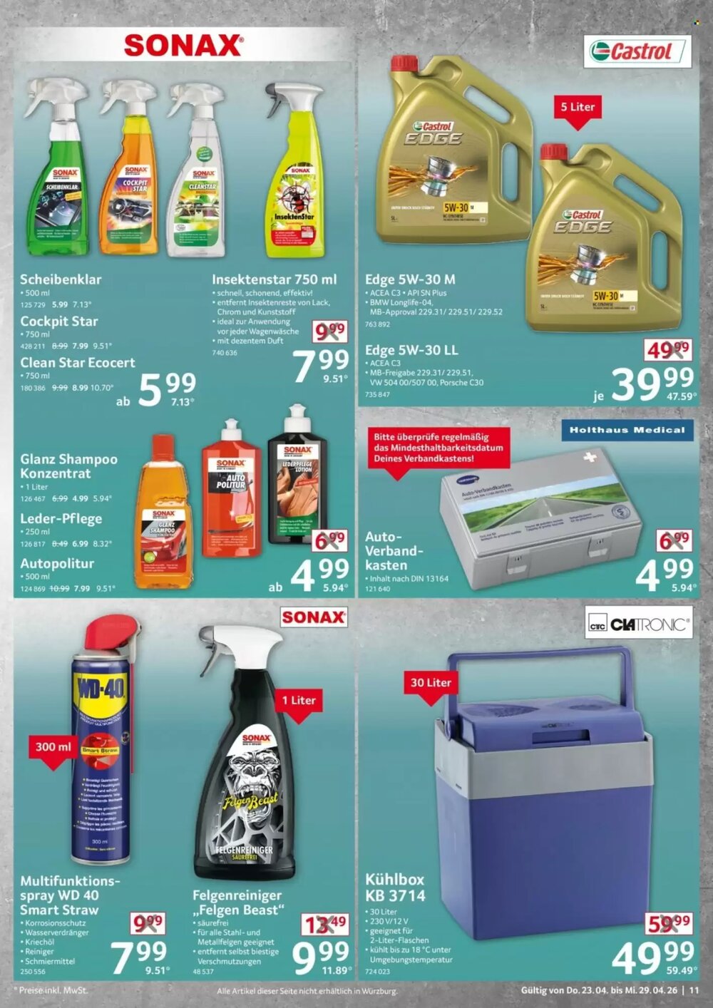 Selgros Prospekt (ab 23.04.2026) zum Blättern - Seite 11