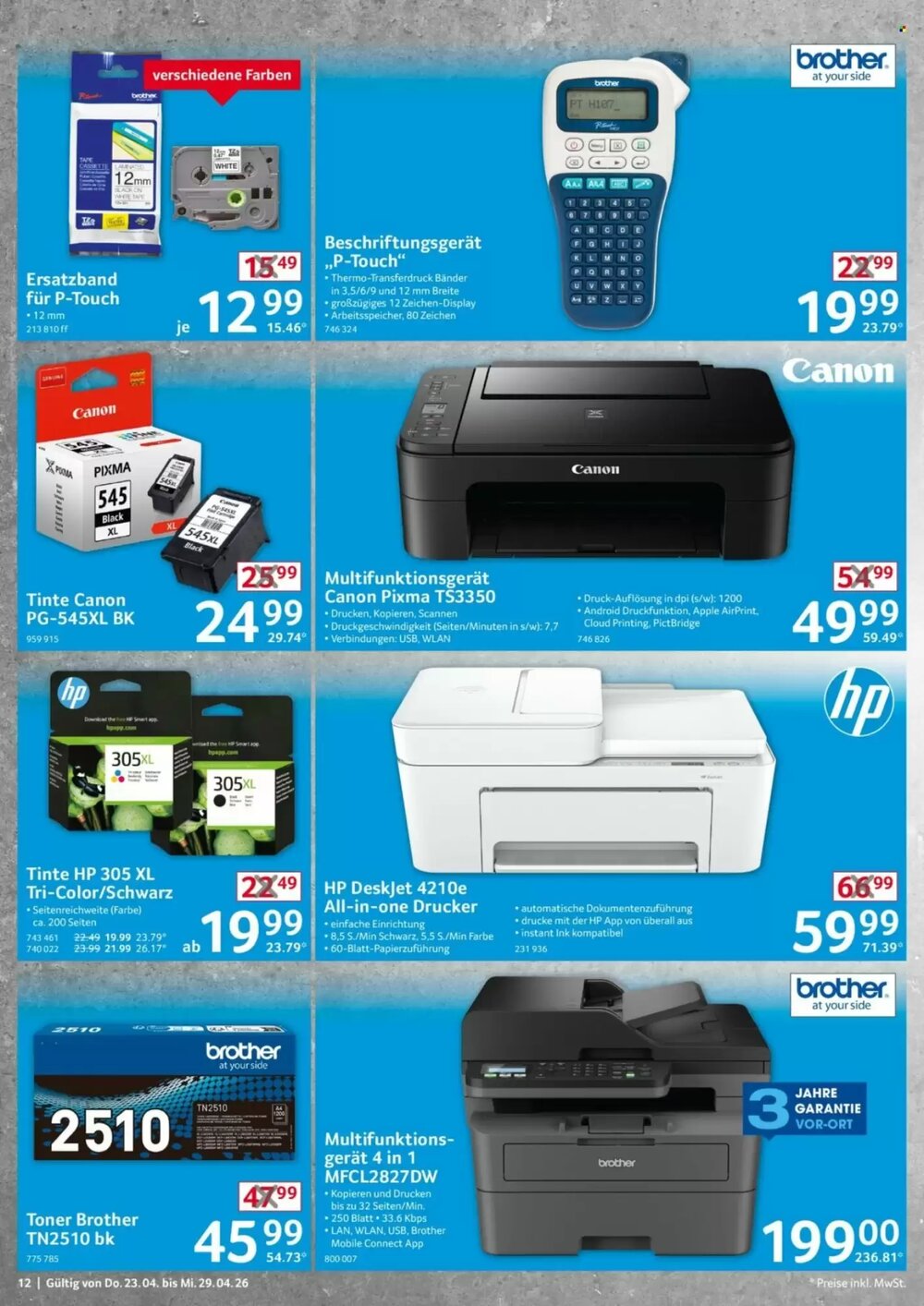 Selgros Prospekt (ab 23.04.2026) zum Blättern - Seite 12