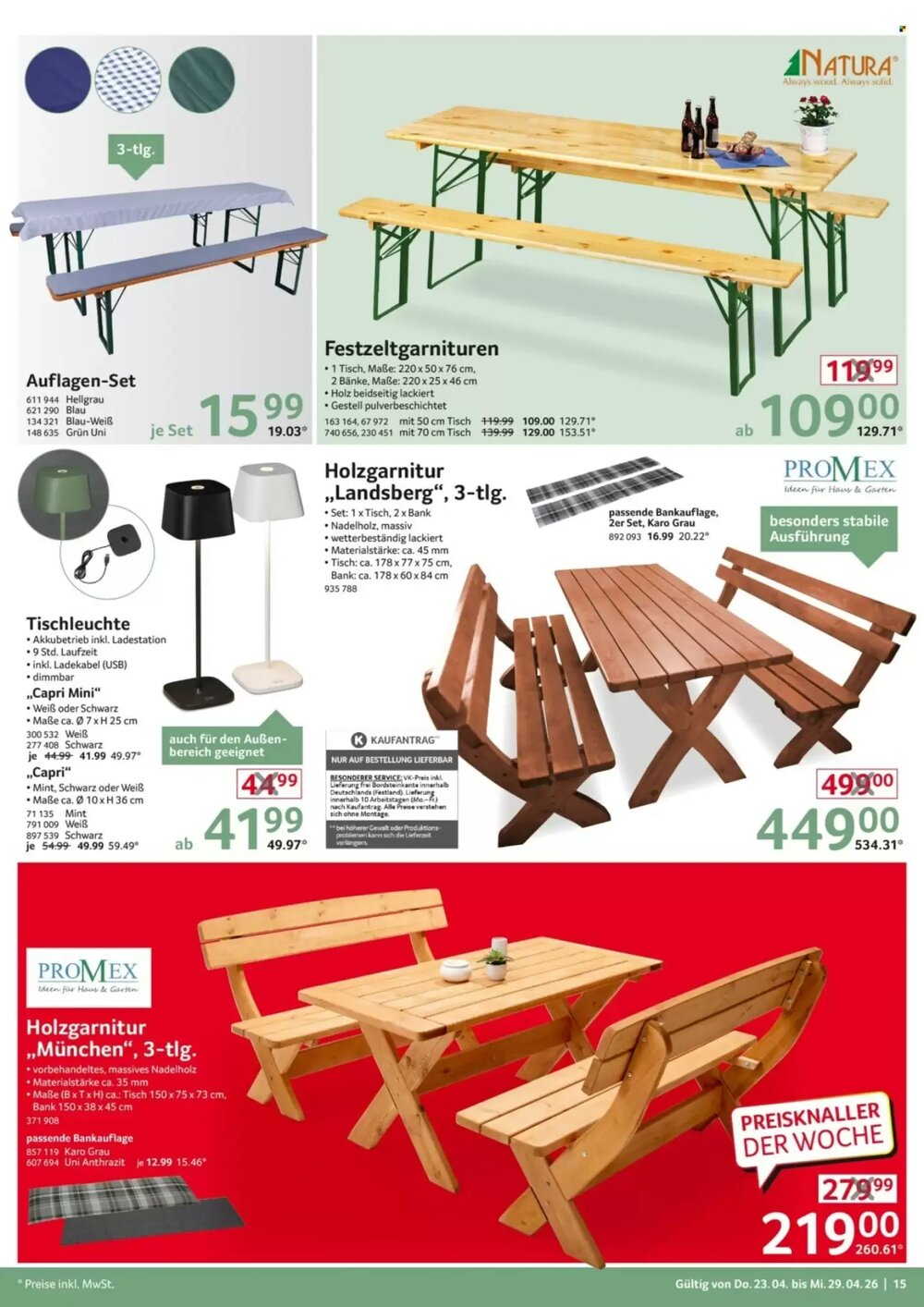Selgros Prospekt (ab 23.04.2026) zum Blättern - Seite 15