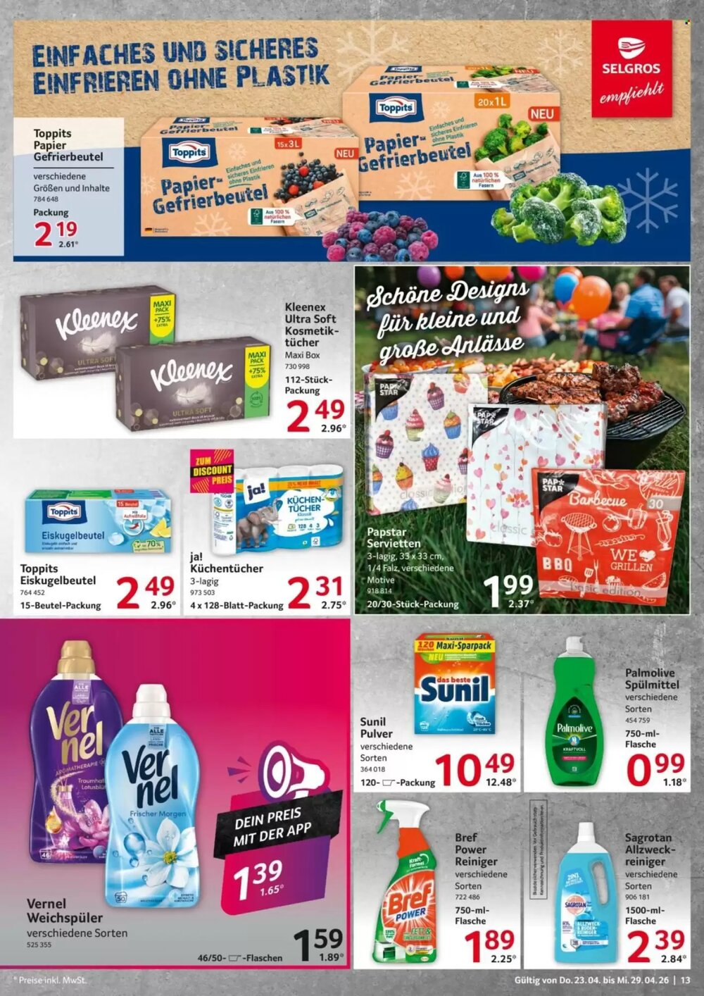 Selgros Prospekt (ab 23.04.2026) zum Blättern - Seite 13
