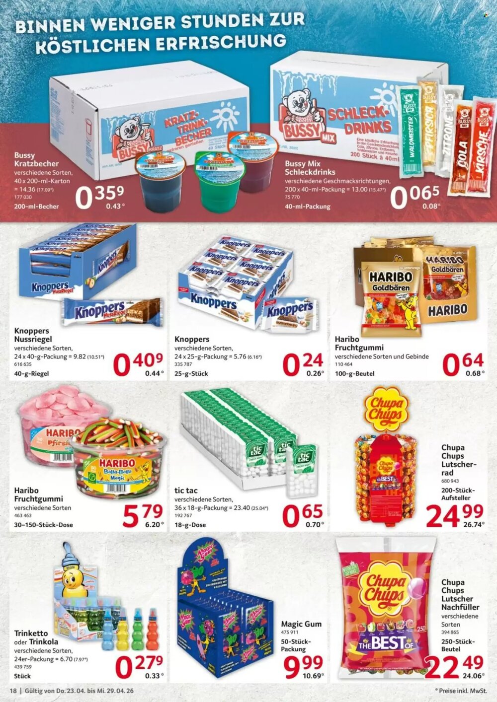 Selgros Prospekt (ab 23.04.2026) zum Blättern - Seite 18