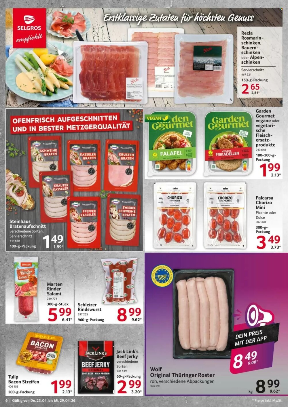Selgros Prospekt (ab 23.04.2026) zum Blättern - Seite 6