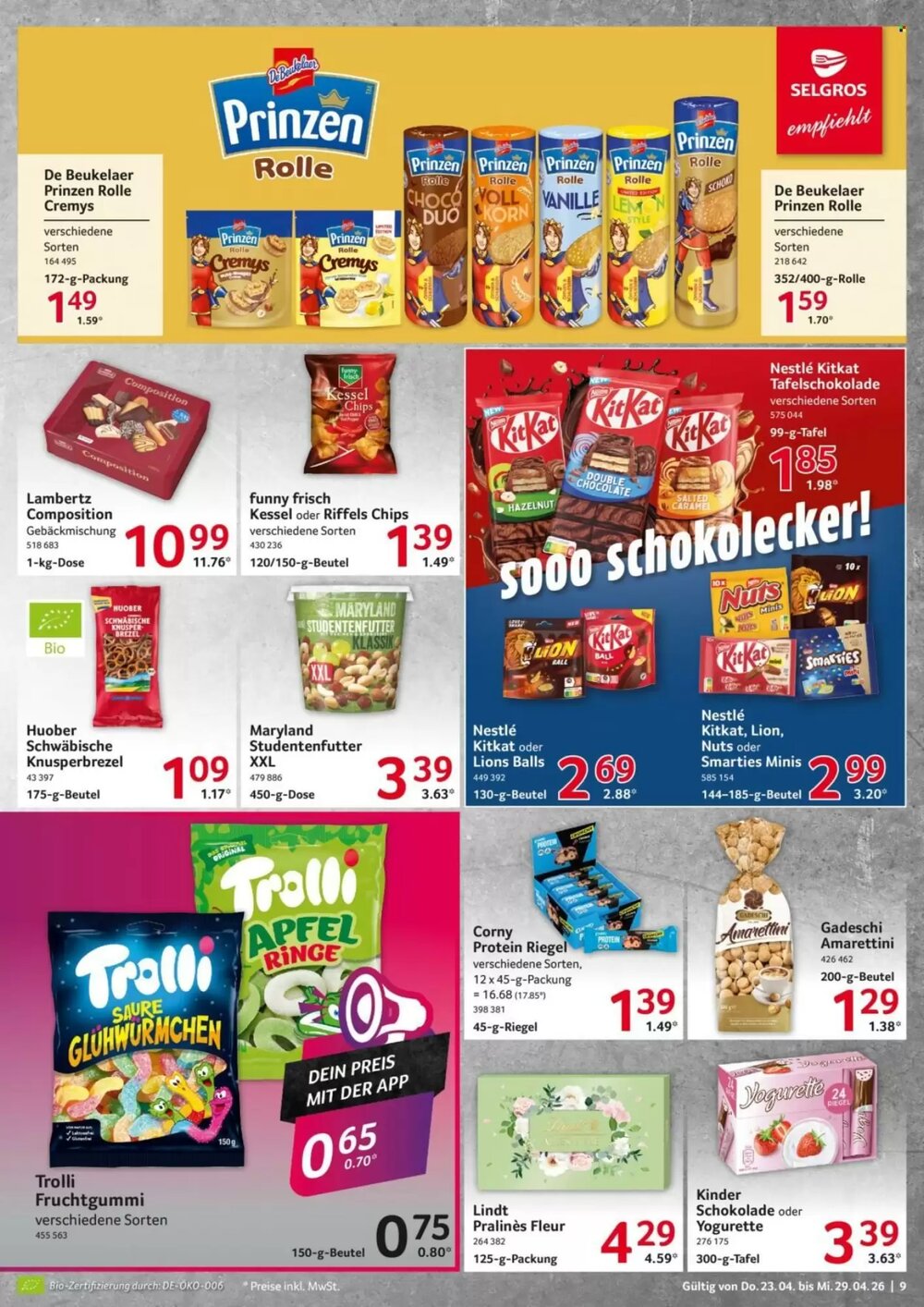 Selgros Prospekt (ab 23.04.2026) zum Blättern - Seite 9