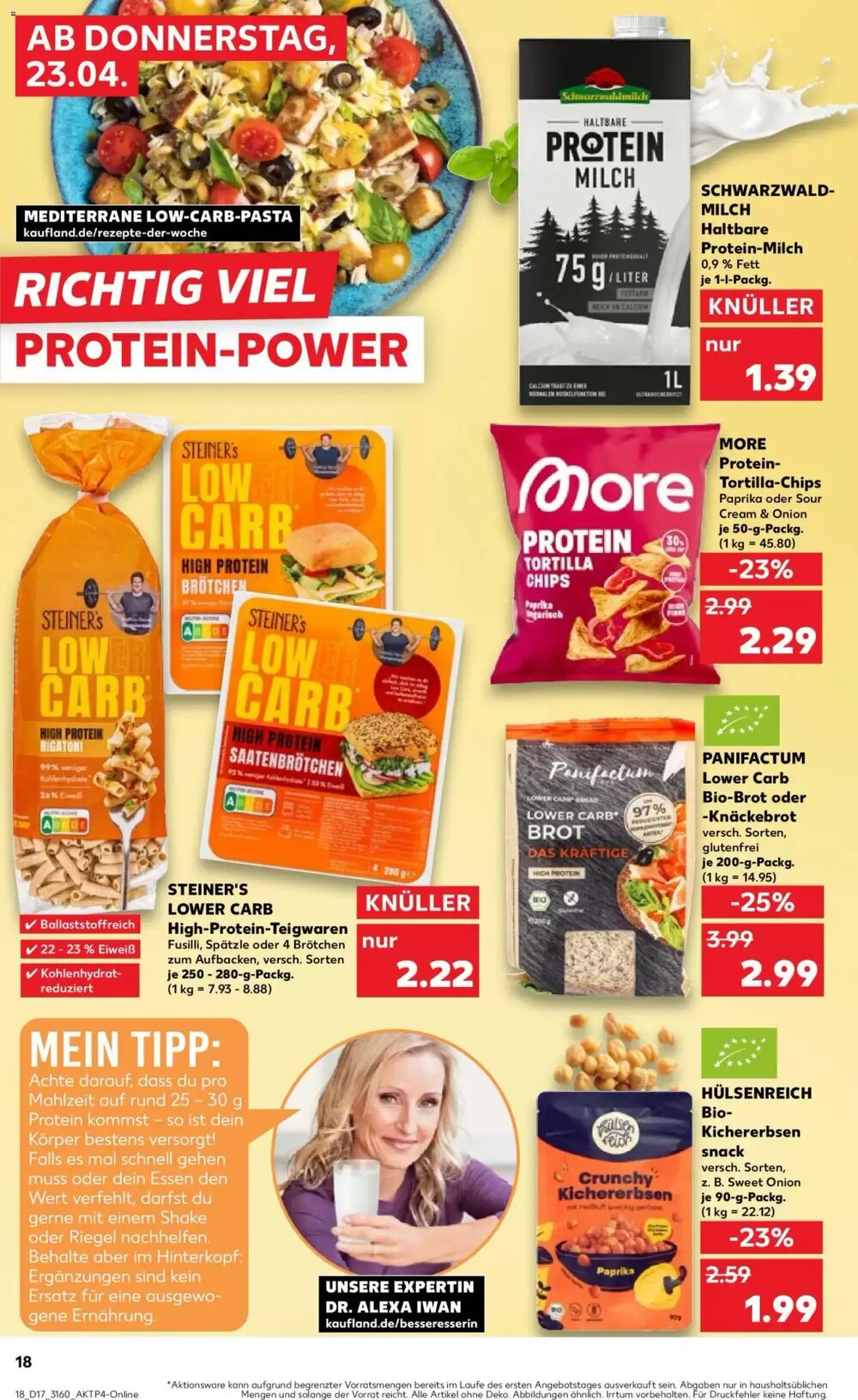 Kaufland Prospekt (ab 23.04.2026) zum Blättern - Seite 18