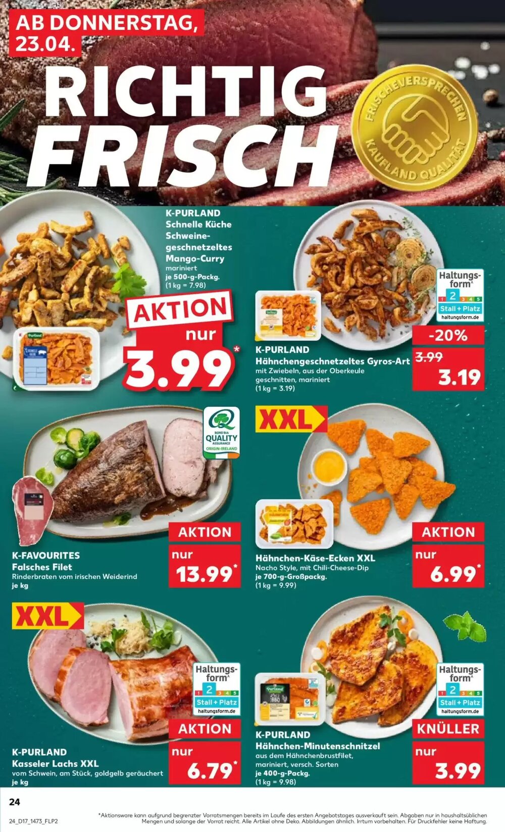 Kaufland Prospekt (ab 23.04.2026) zum Blättern - Seite 24
