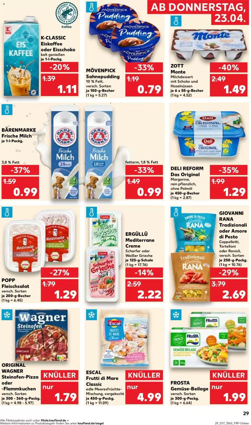 Kaufland Prospekt (ab 23.04.2026) zum Blättern - Seite 29