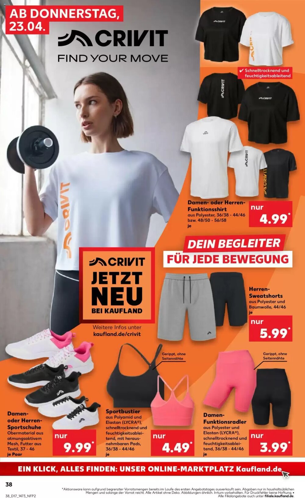 Kaufland Prospekt (ab 23.04.2026) zum Blättern - Seite 38