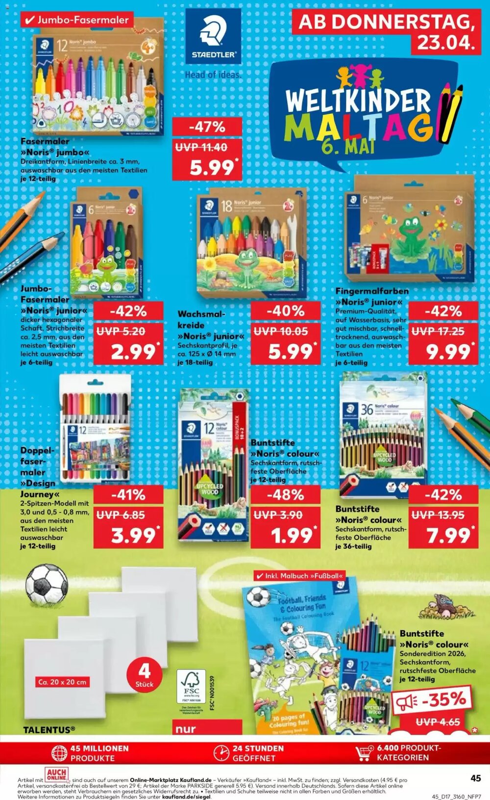 Kaufland Prospekt (ab 23.04.2026) zum Blättern - Seite 45