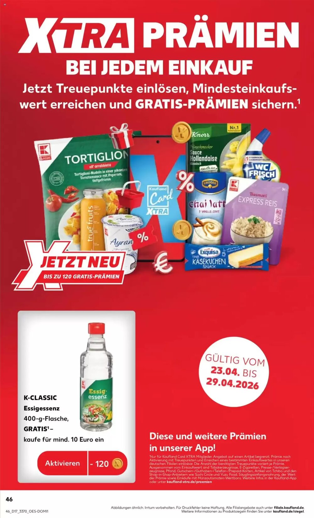 Kaufland Prospekt (ab 23.04.2026) zum Blättern - Seite 46