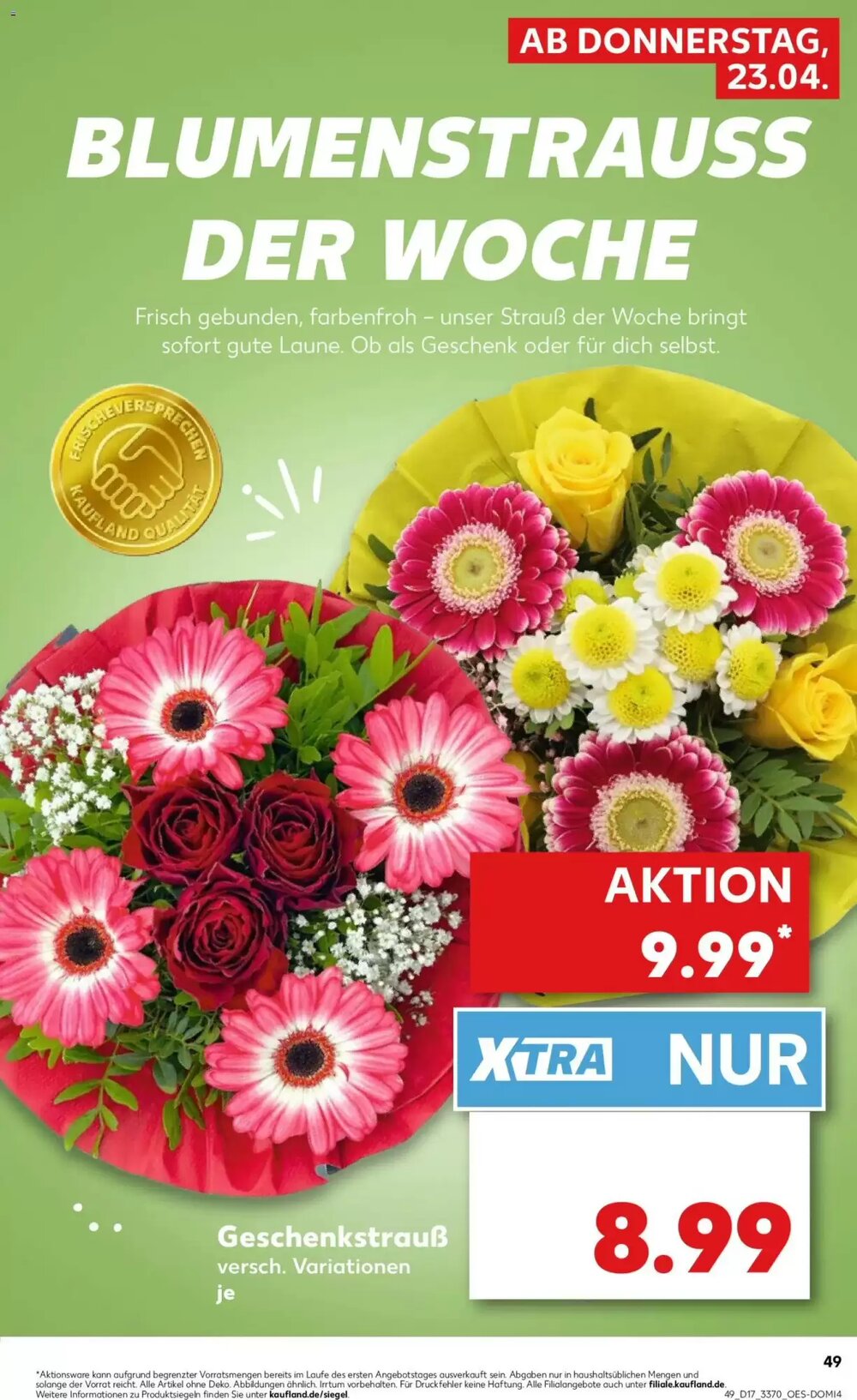 Kaufland Prospekt (ab 23.04.2026) zum Blättern - Seite 49