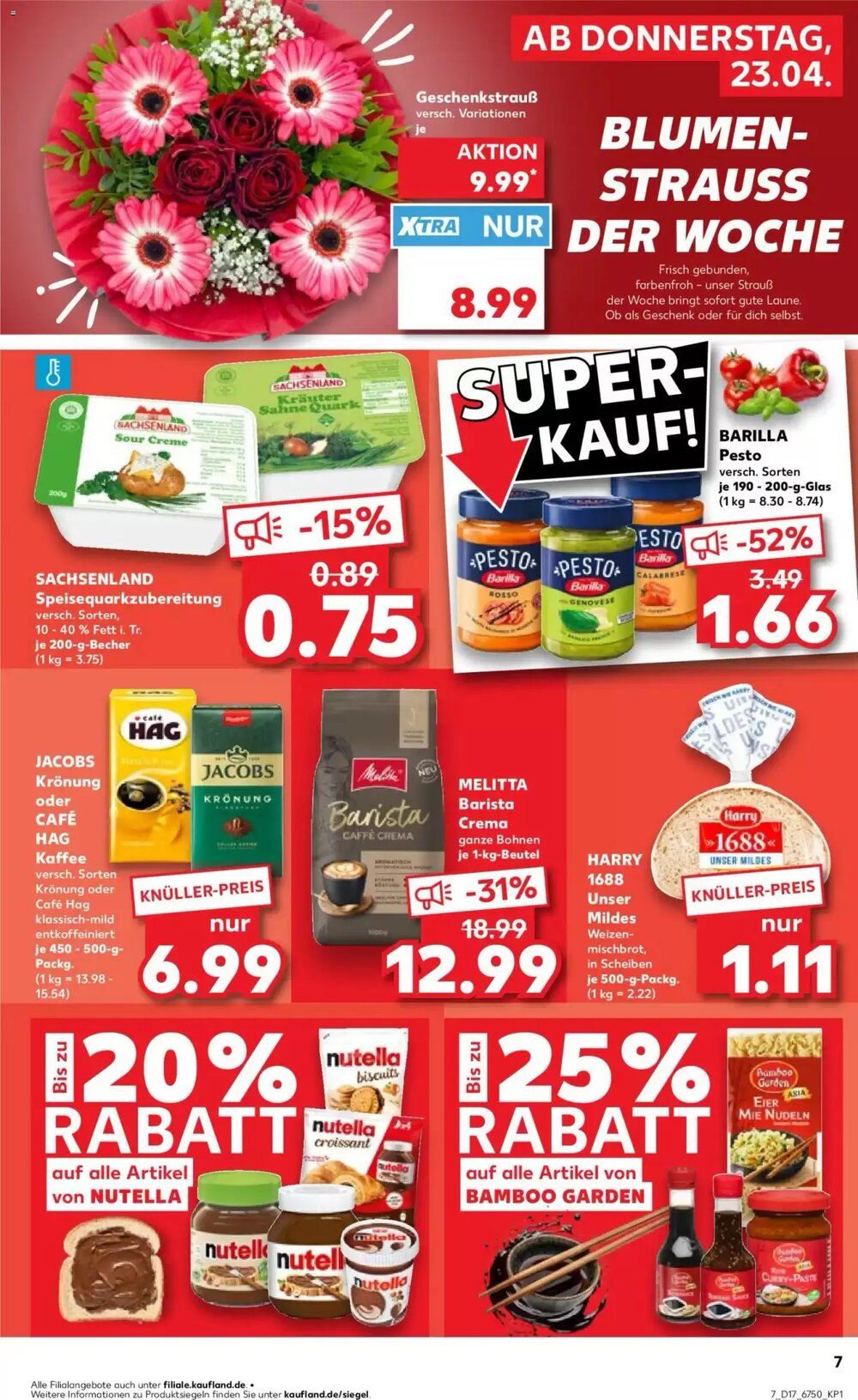 Kaufland Prospekt (ab 23.04.2026) zum Blättern - Seite 7