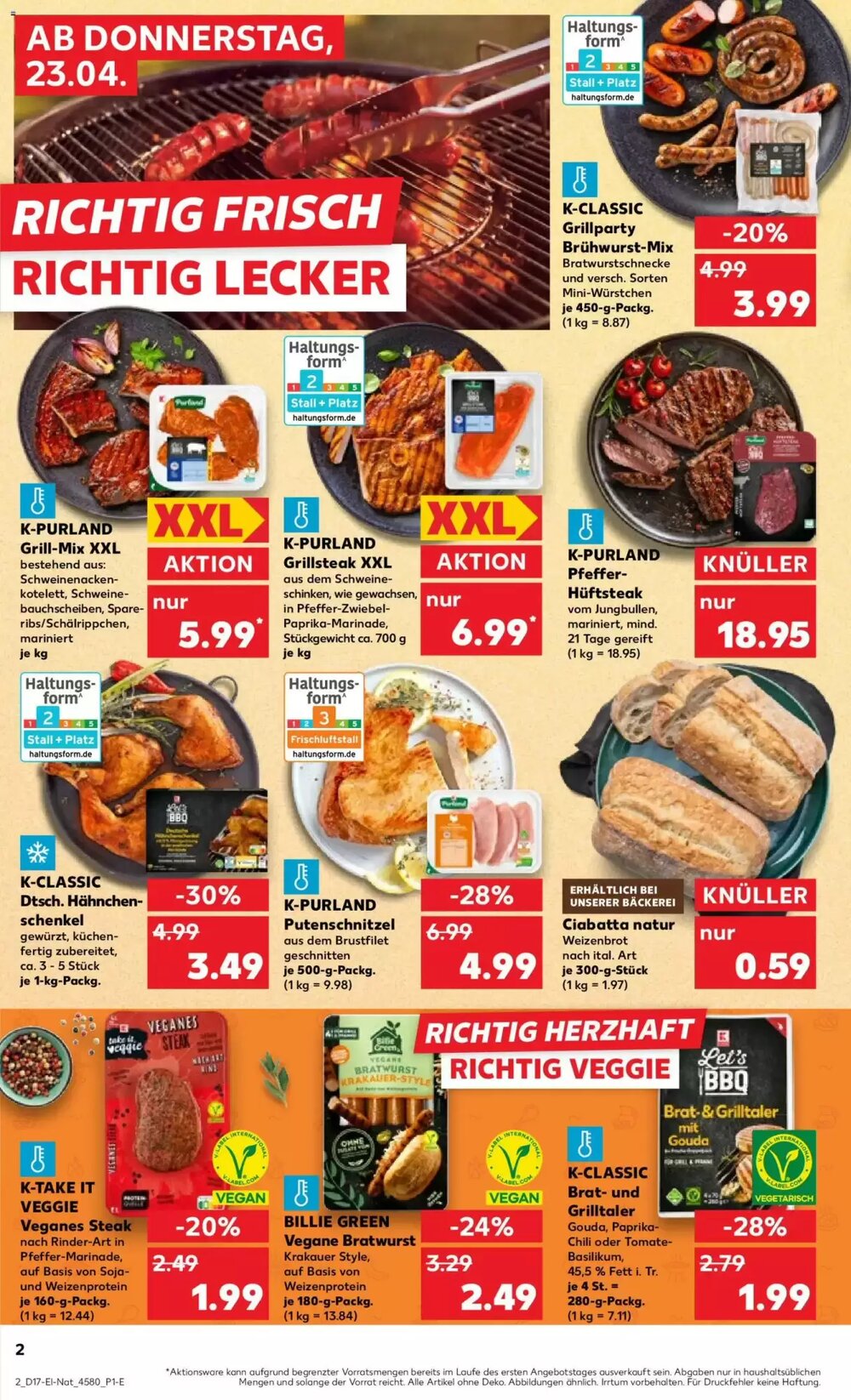 Kaufland Prospekt (ab 23.04.2026) zum Blättern - Seite 2