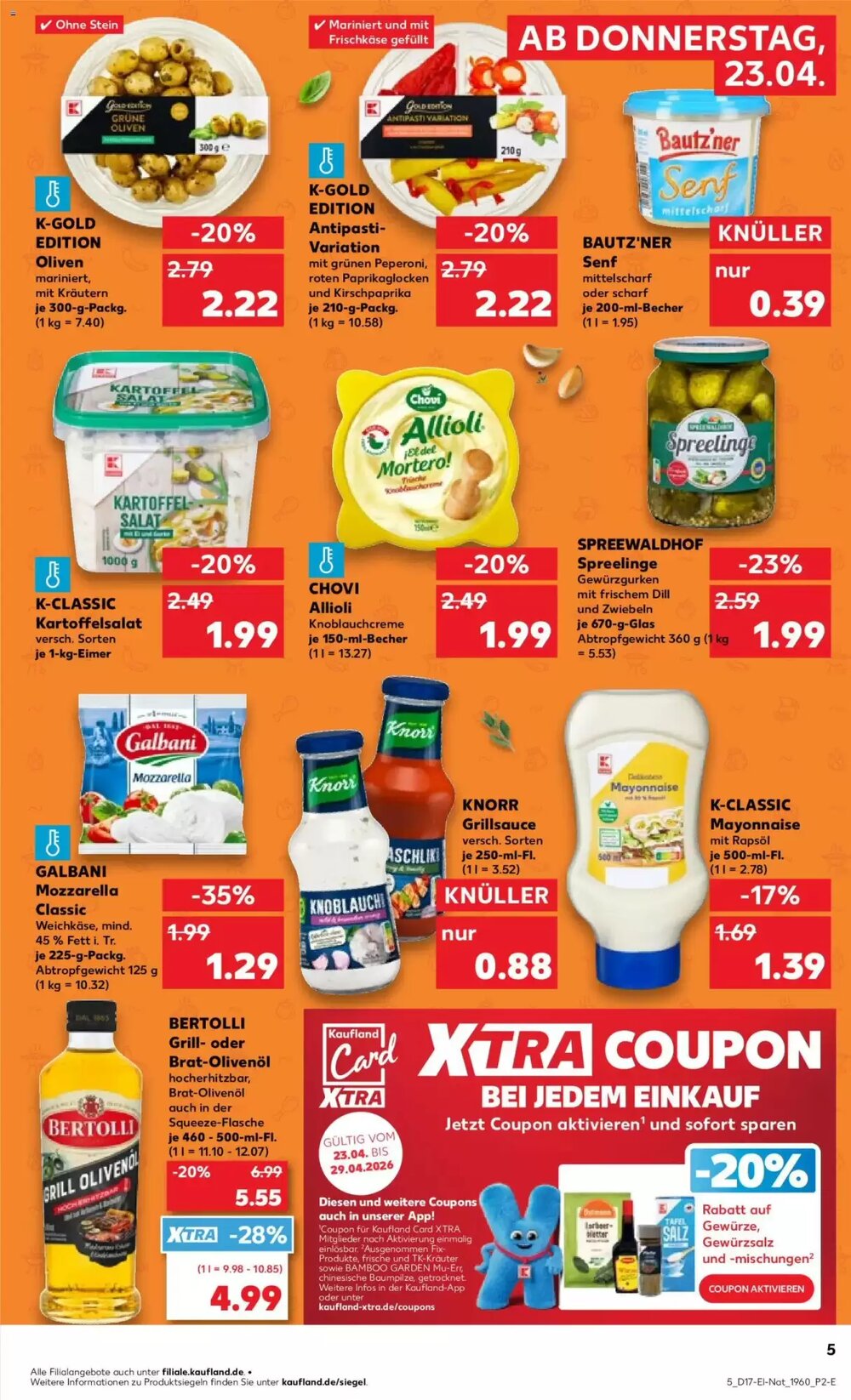 Kaufland Prospekt (ab 23.04.2026) zum Blättern - Seite 5