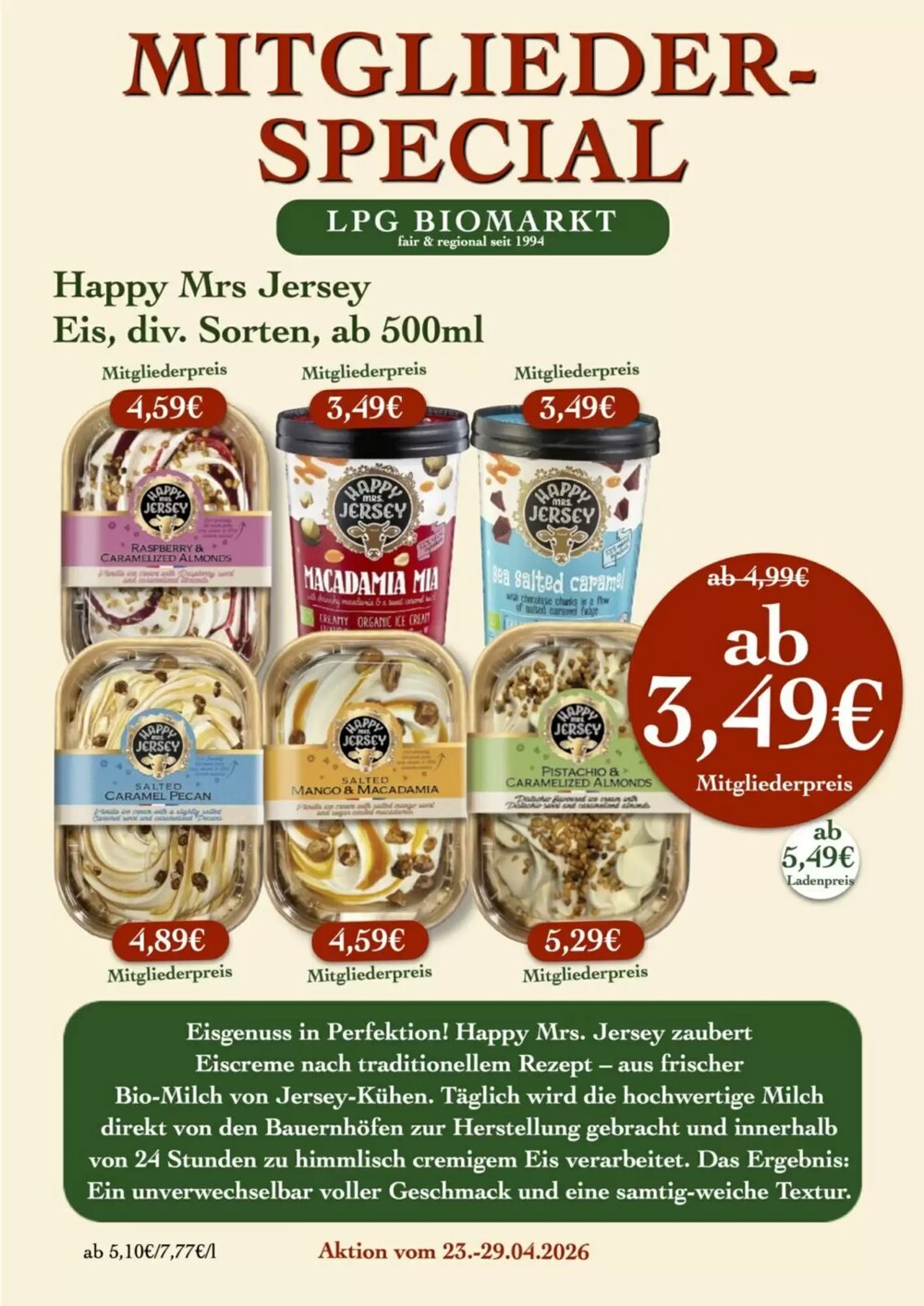 LPG Biomarkt Prospekt (ab 23.04.2026) zum Blättern - Seite 14