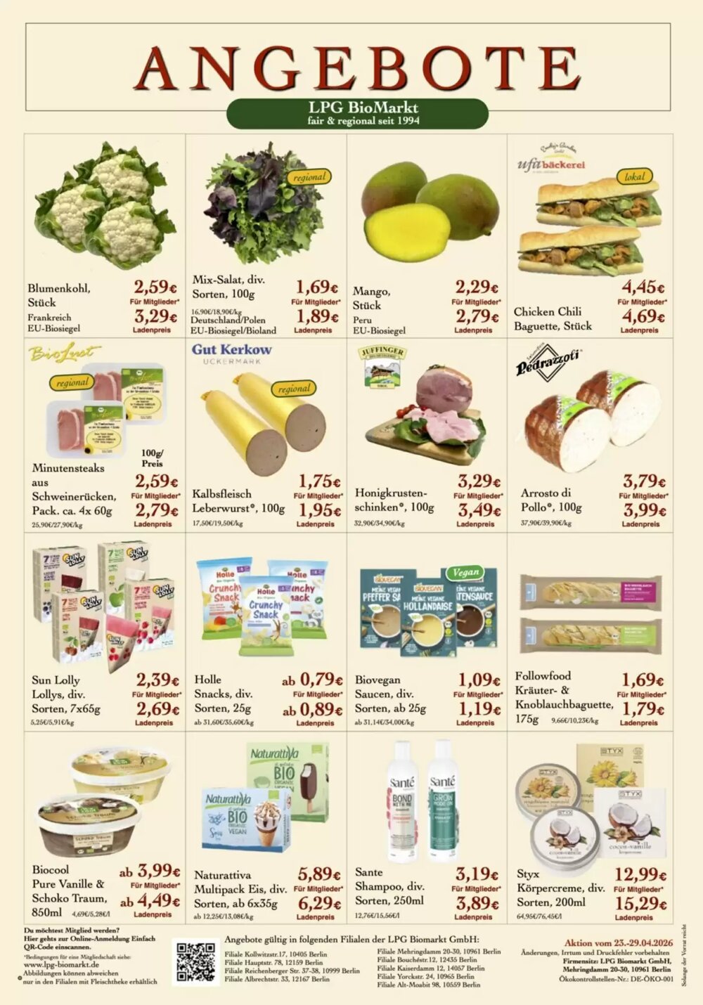 LPG Biomarkt Prospekt (ab 23.04.2026) zum Blättern - Seite 2