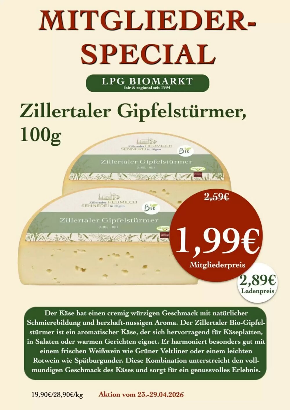 LPG Biomarkt Prospekt (ab 23.04.2026) zum Blättern - Seite 5