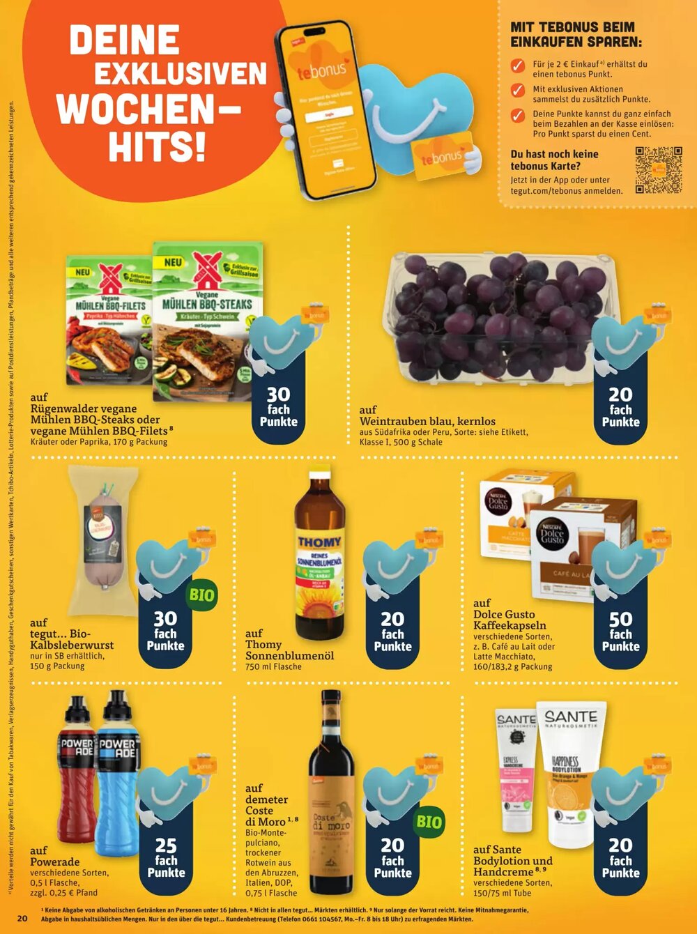 tegut Prospekt (ab 24.04.2026) zum Blättern - Seite 22