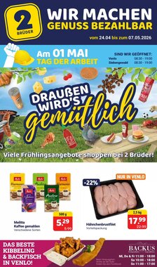 2Brüder Prospekt (ab 24.04.2026) zum Blättern