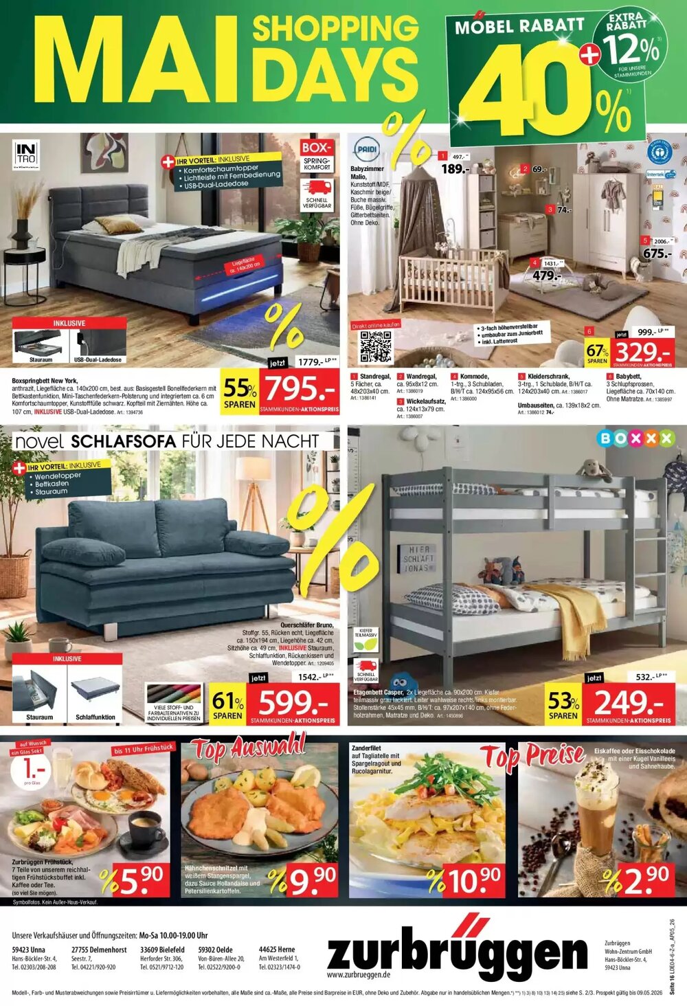 Zurbrüggen Prospekt (ab 24.04.2026) zum Blättern - Seite 16