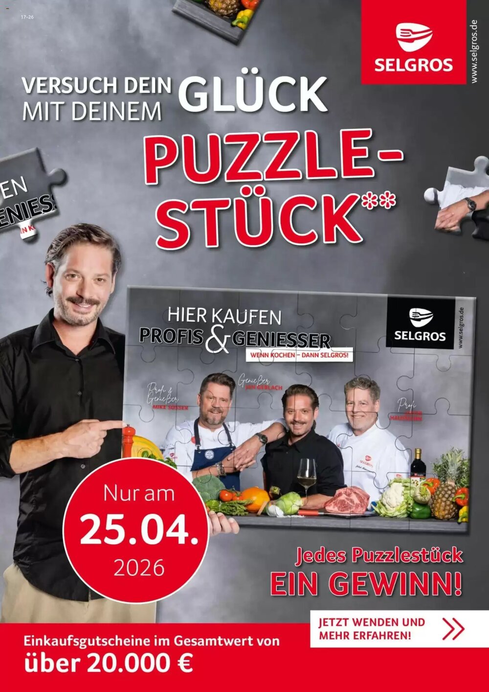 Selgros Prospekt (ab 25.04.2026) zum Blättern - Seite 1