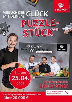 Selgros Prospekt (ab 25.04.2026) zum Blättern