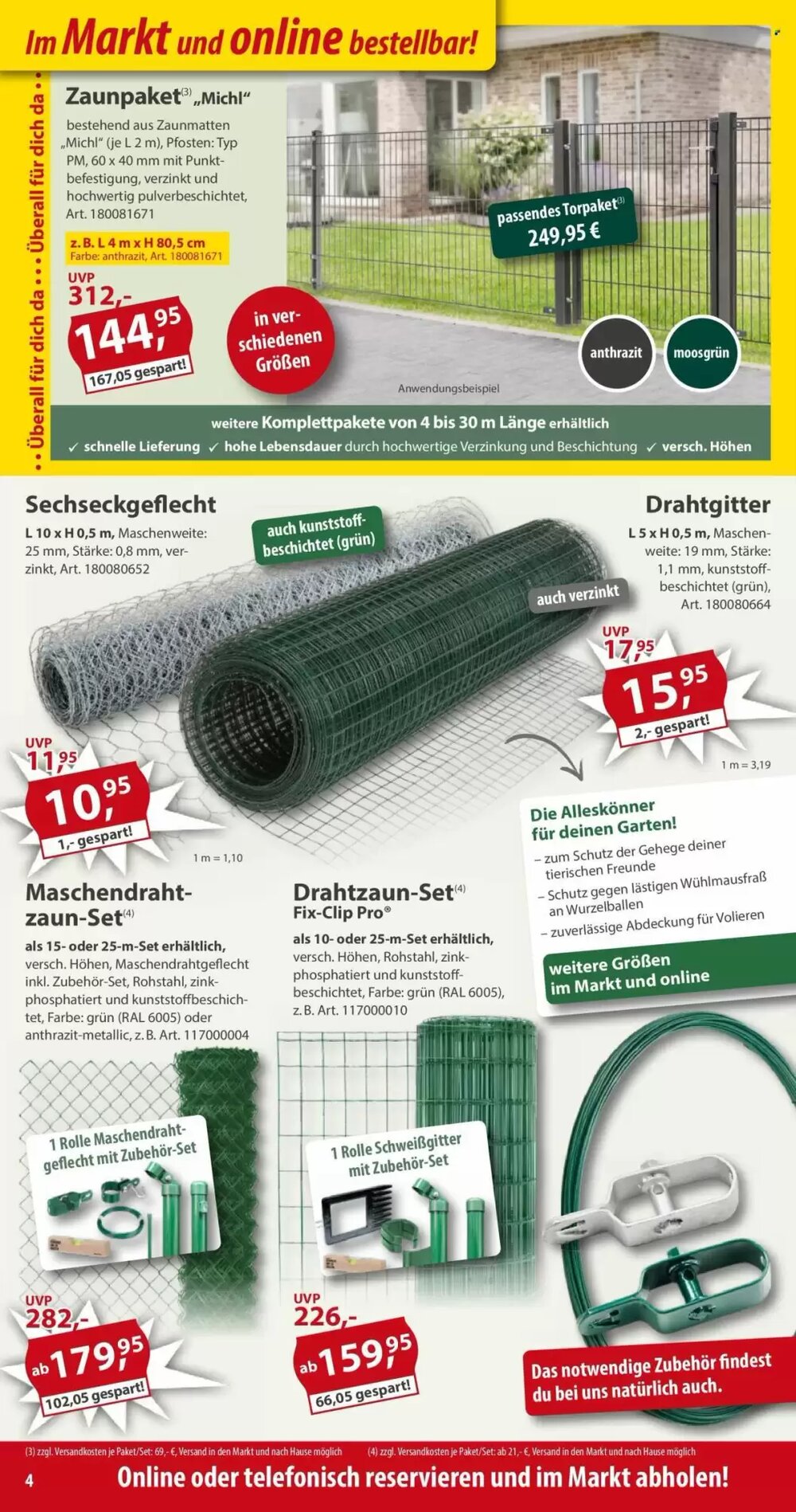 Sonderpreis Baumarkt Prospekt (ab 25.04.2026) zum Blättern - Seite 4