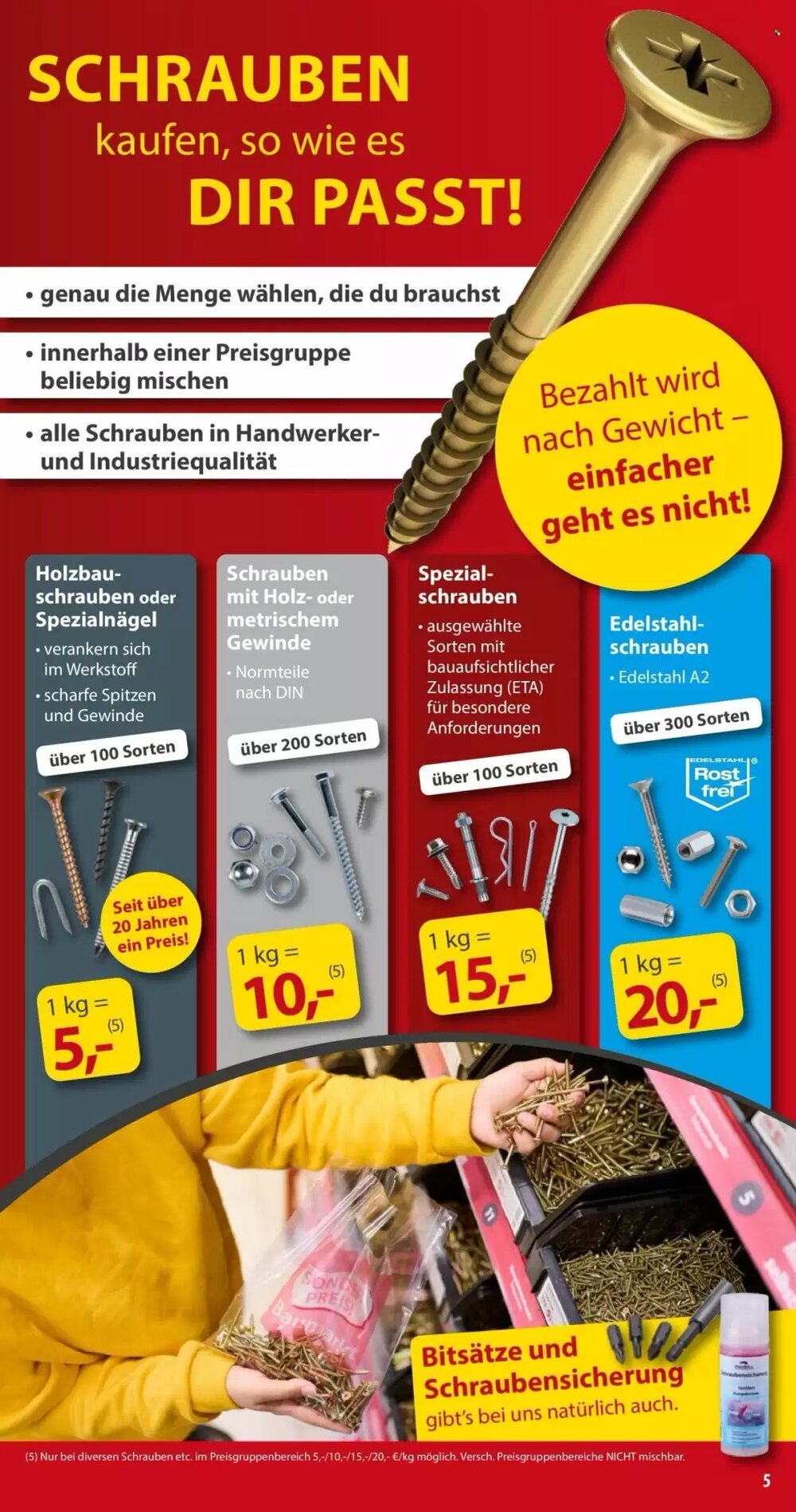 Sonderpreis Baumarkt Prospekt (ab 25.04.2026) zum Blättern - Seite 5