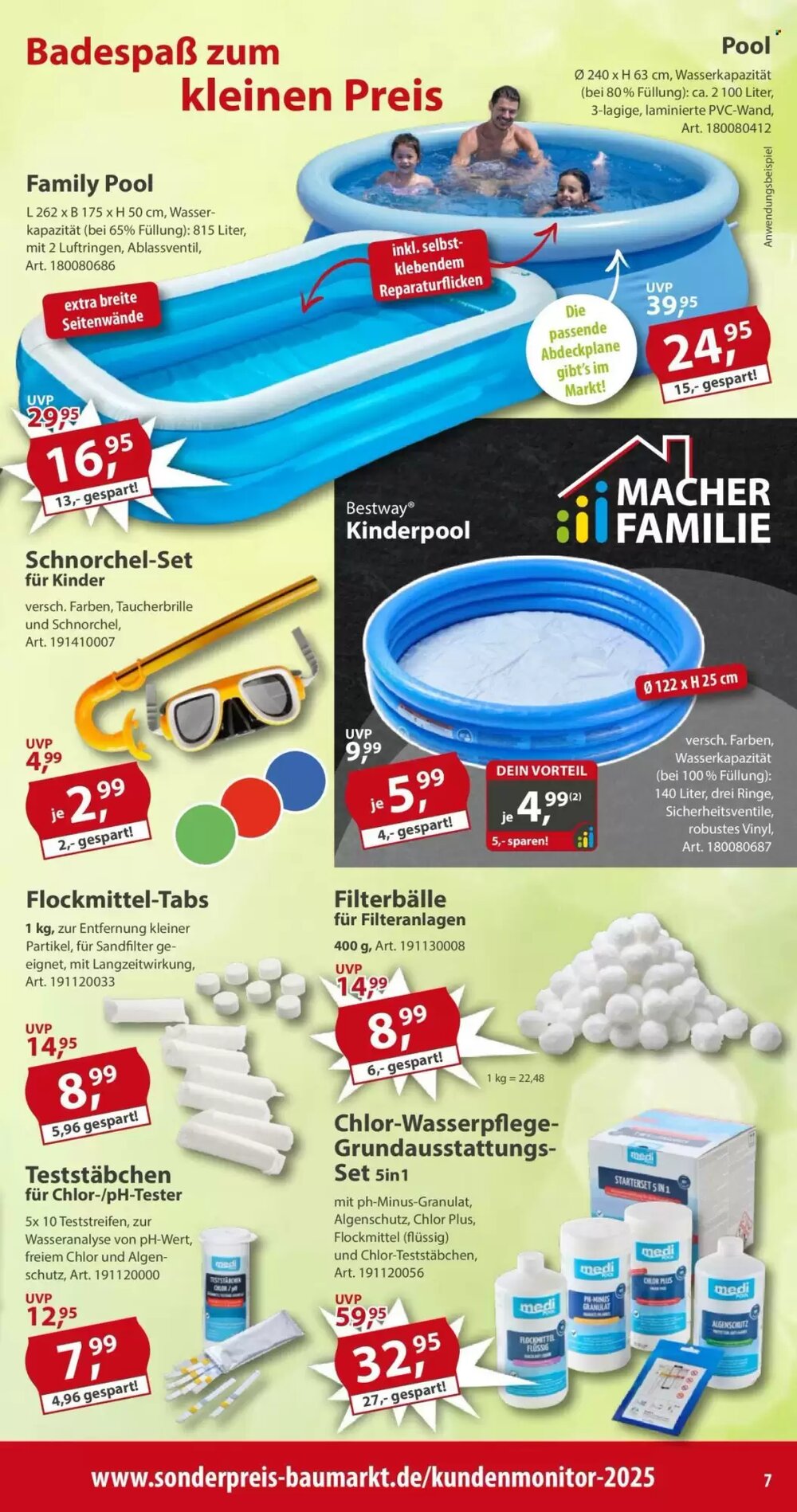 Sonderpreis Baumarkt Prospekt (ab 25.04.2026) zum Blättern - Seite 7