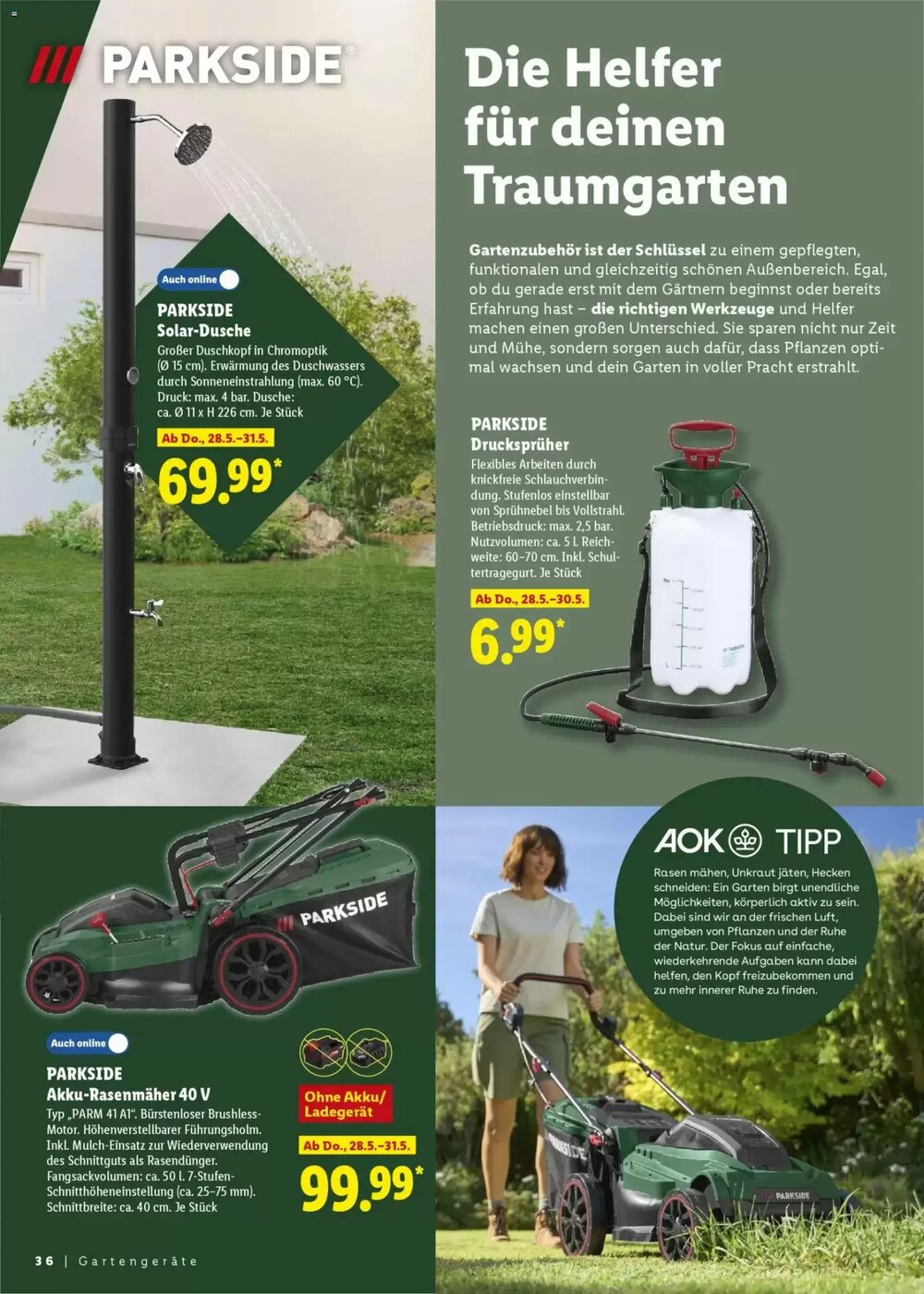 Lidl Prospekt (ab 25.04.2026) zum Blättern - Seite 36