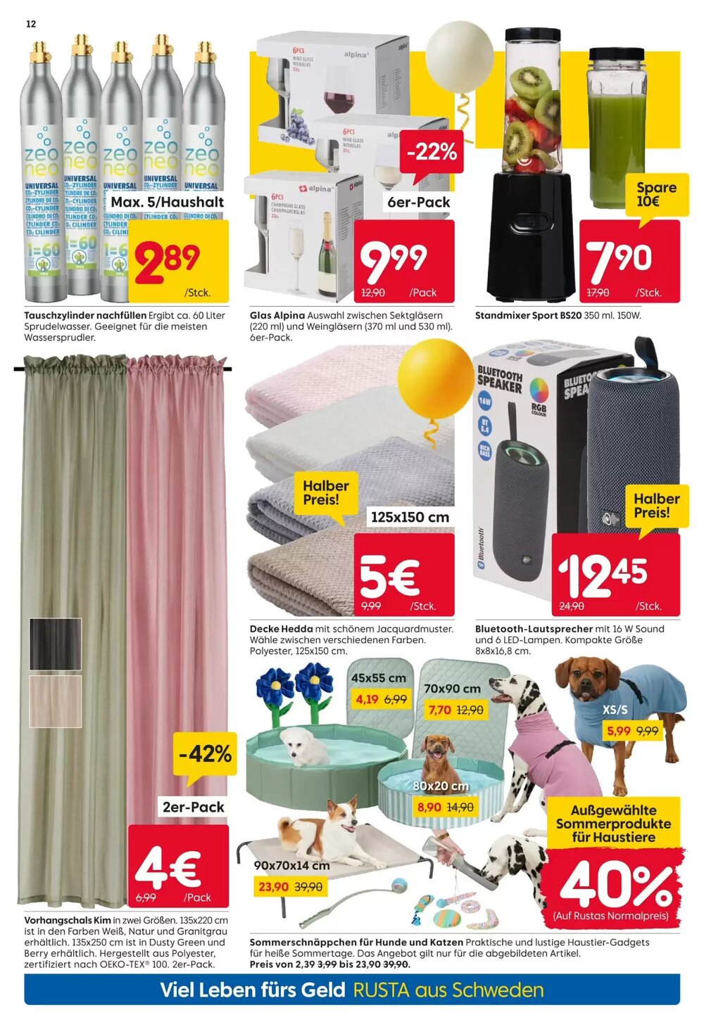 Rusta Prospekt (ab 25.04.2026) zum Blättern - Seite 12