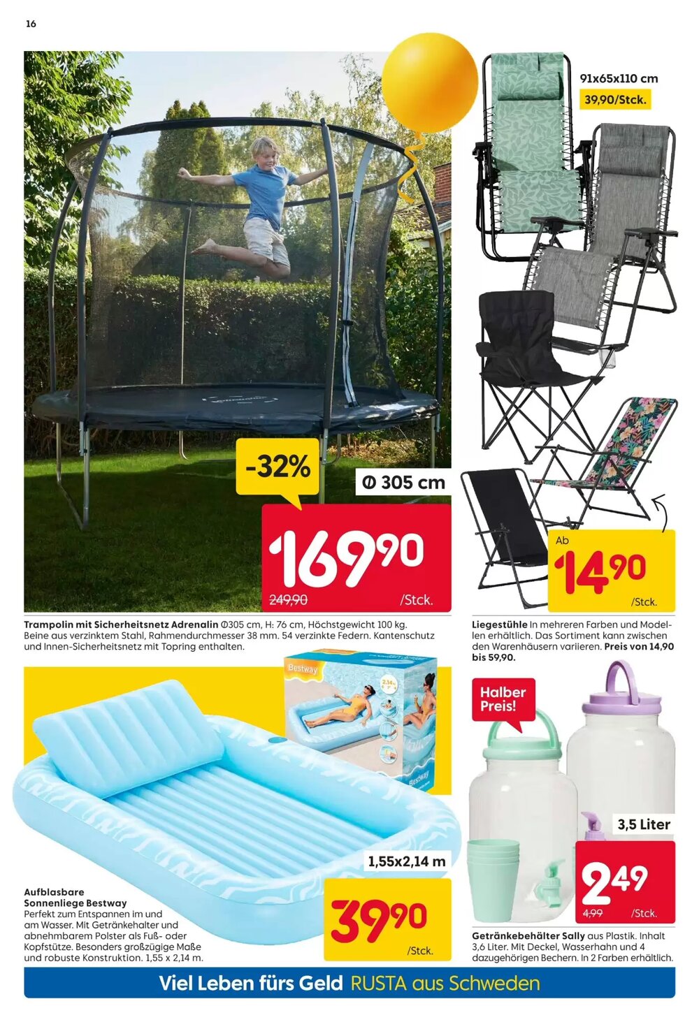 Rusta Prospekt (ab 25.04.2026) zum Blättern - Seite 16