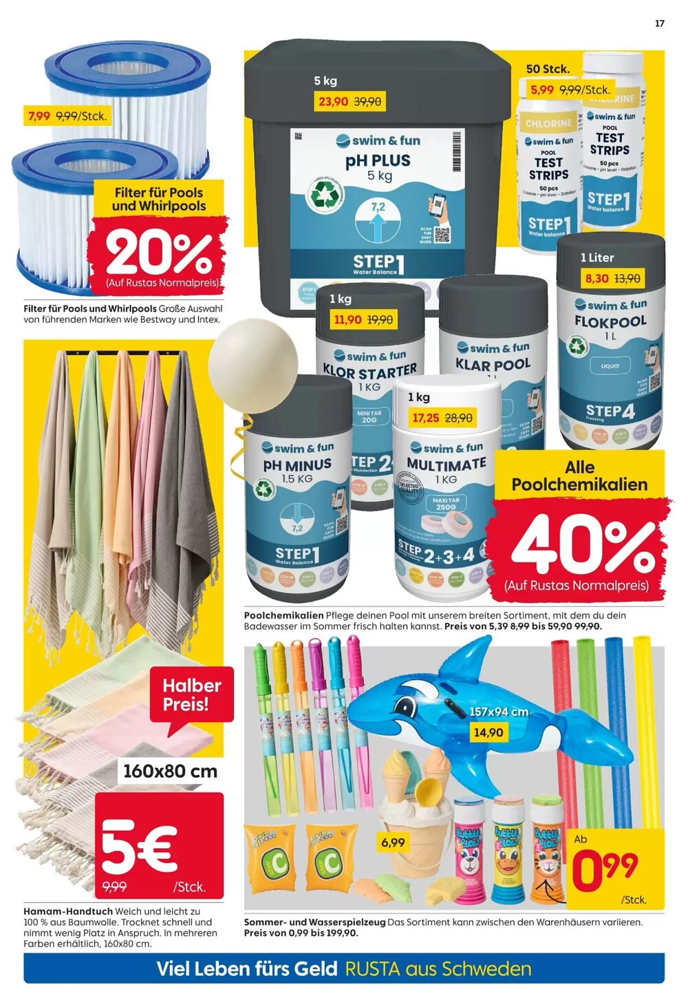 Rusta Prospekt (ab 25.04.2026) zum Blättern - Seite 17