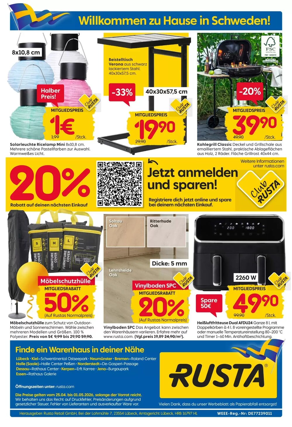 Rusta Prospekt (ab 25.04.2026) zum Blättern - Seite 20