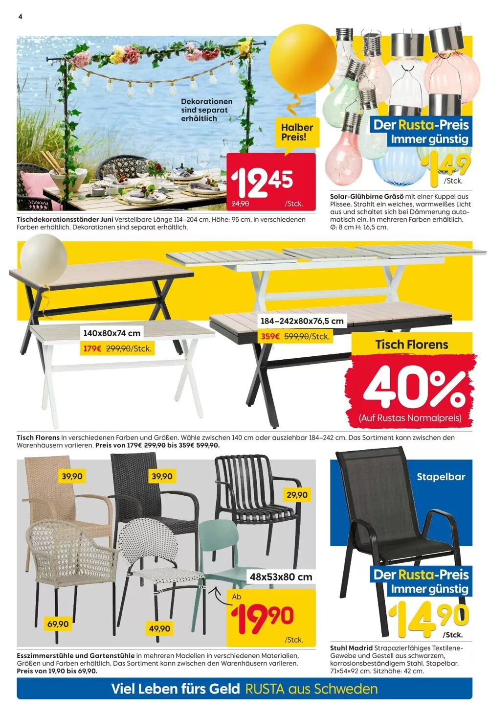 Rusta Prospekt (ab 25.04.2026) zum Blättern - Seite 4