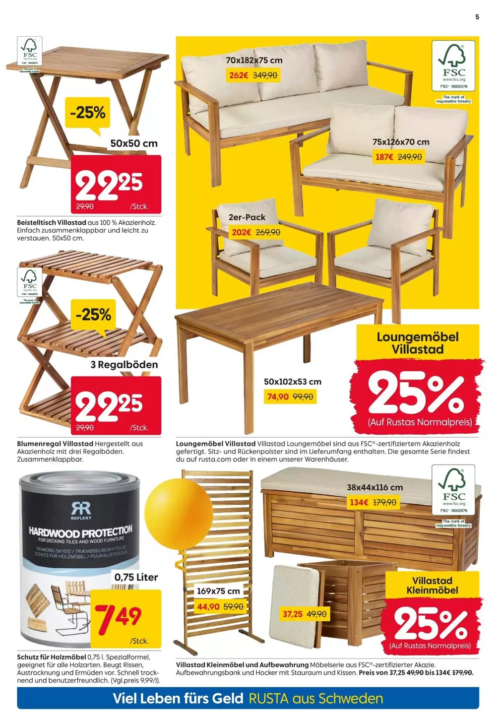 Rusta Prospekt (ab 25.04.2026) zum Blättern - Seite 5