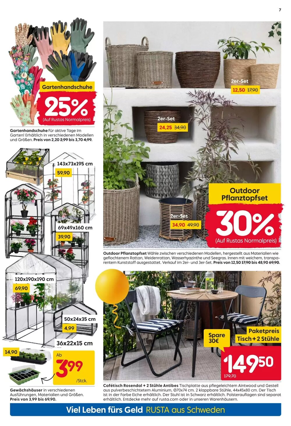 Rusta Prospekt (ab 25.04.2026) zum Blättern - Seite 7