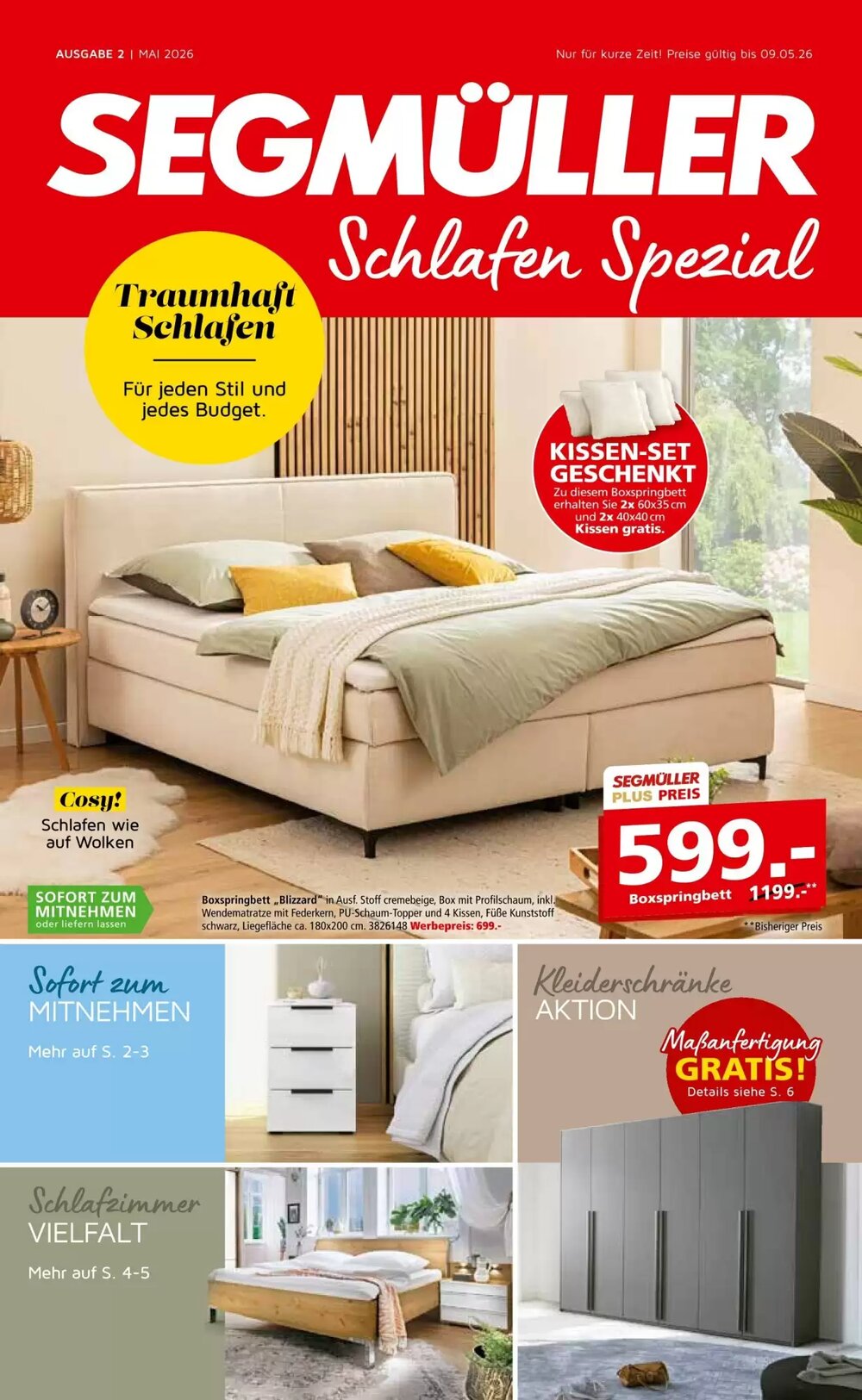 Segmüller Prospekt (ab 25.04.2026) zum Blättern - Seite 1