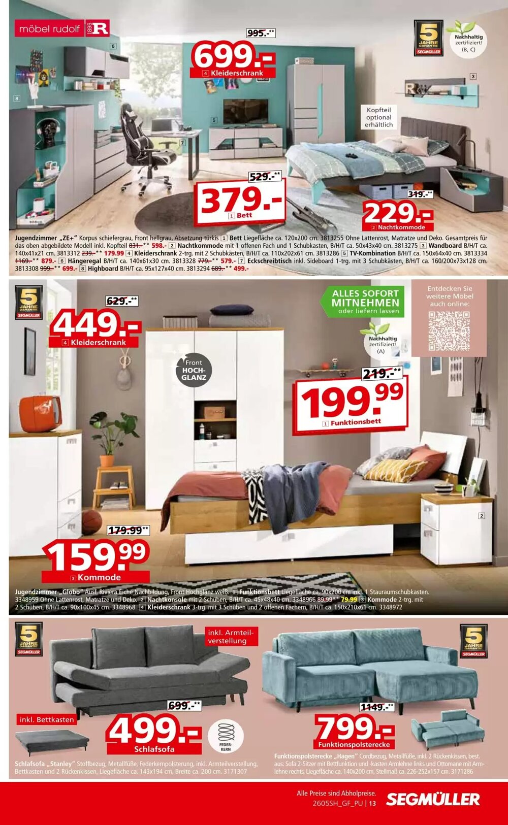 Segmüller Prospekt (ab 25.04.2026) zum Blättern - Seite 21