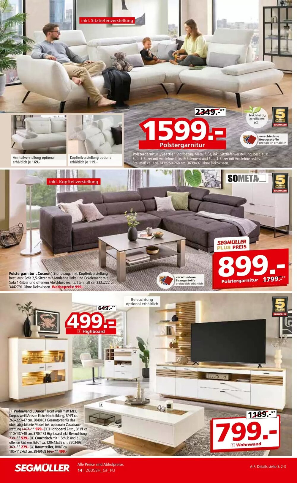 Segmüller Prospekt (ab 25.04.2026) zum Blättern - Seite 22