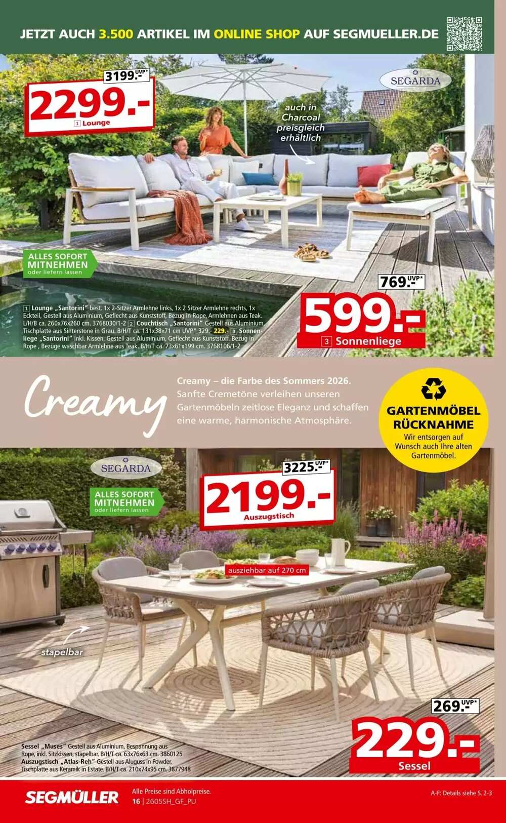 Segmüller Prospekt (ab 25.04.2026) zum Blättern - Seite 26