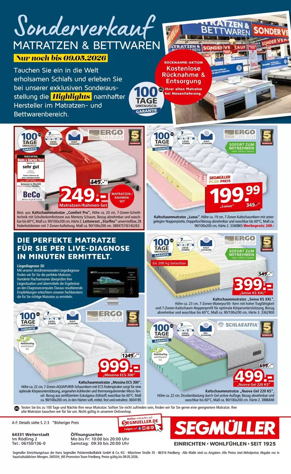 Segmüller Prospekt (ab 25.04.2026) zum Blättern - Seite 34