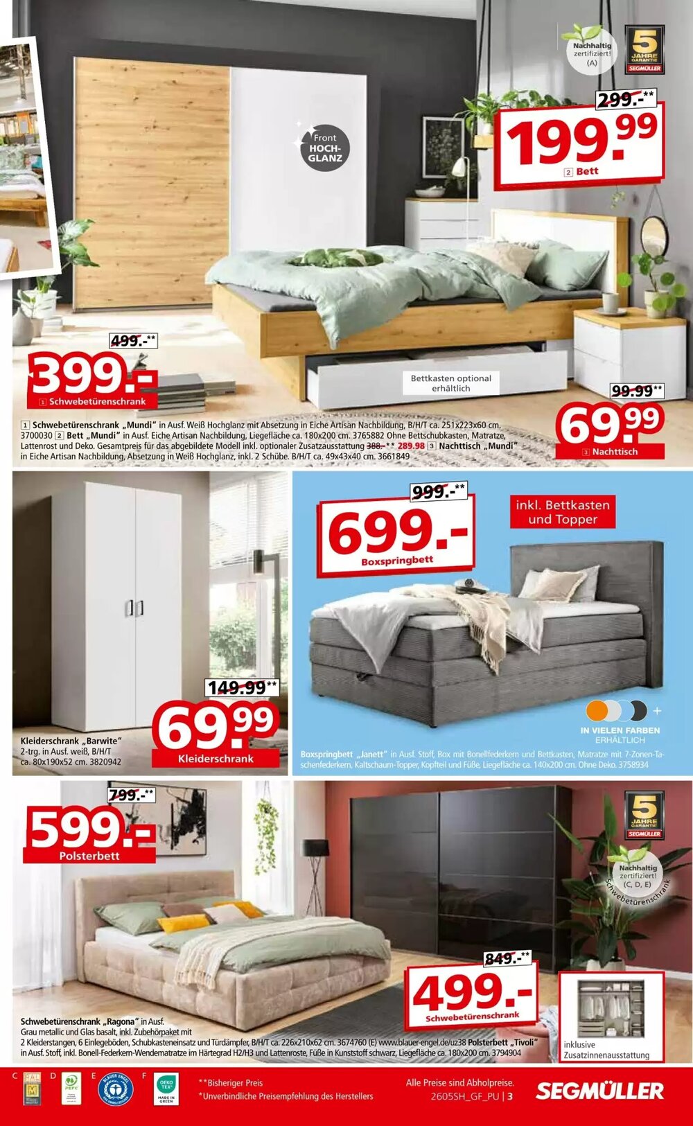 Segmüller Prospekt (ab 25.04.2026) zum Blättern - Seite 5