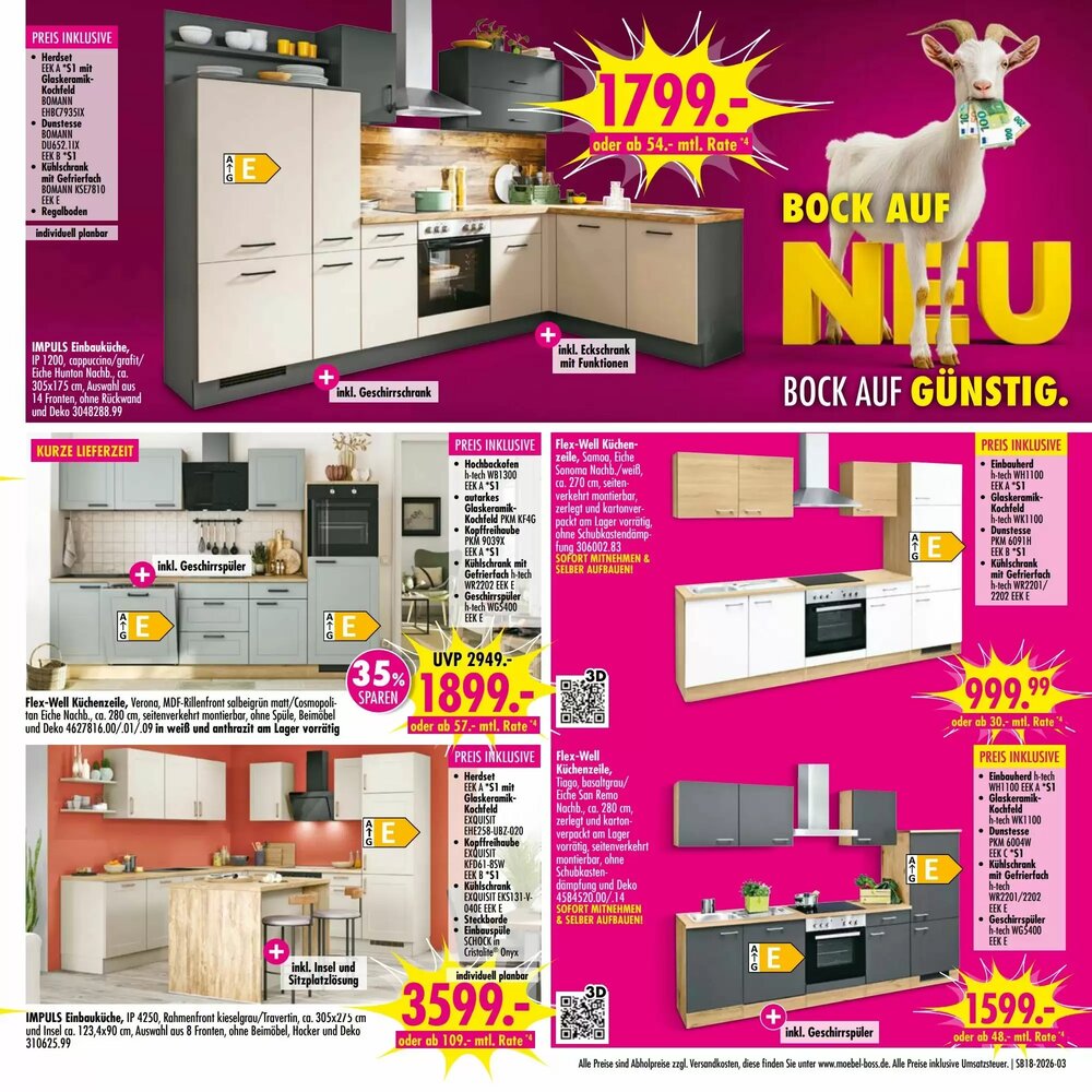 Möbel Boss Prospekt (ab 25.04.2026) zum Blättern - Seite 3
