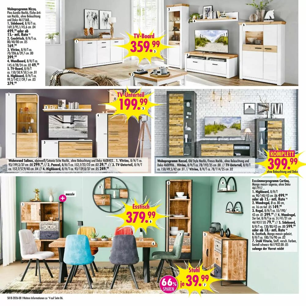 Möbel Boss Prospekt (ab 25.04.2026) zum Blättern - Seite 8