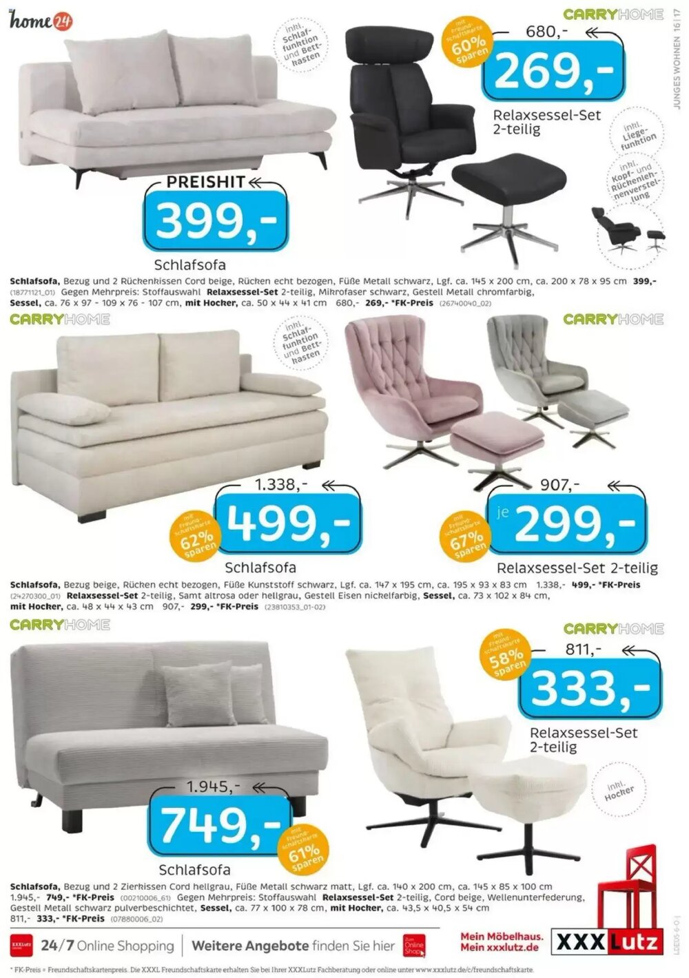 XXXLutz Prospekt (ab 25.04.2026) zum Blättern - Seite 17