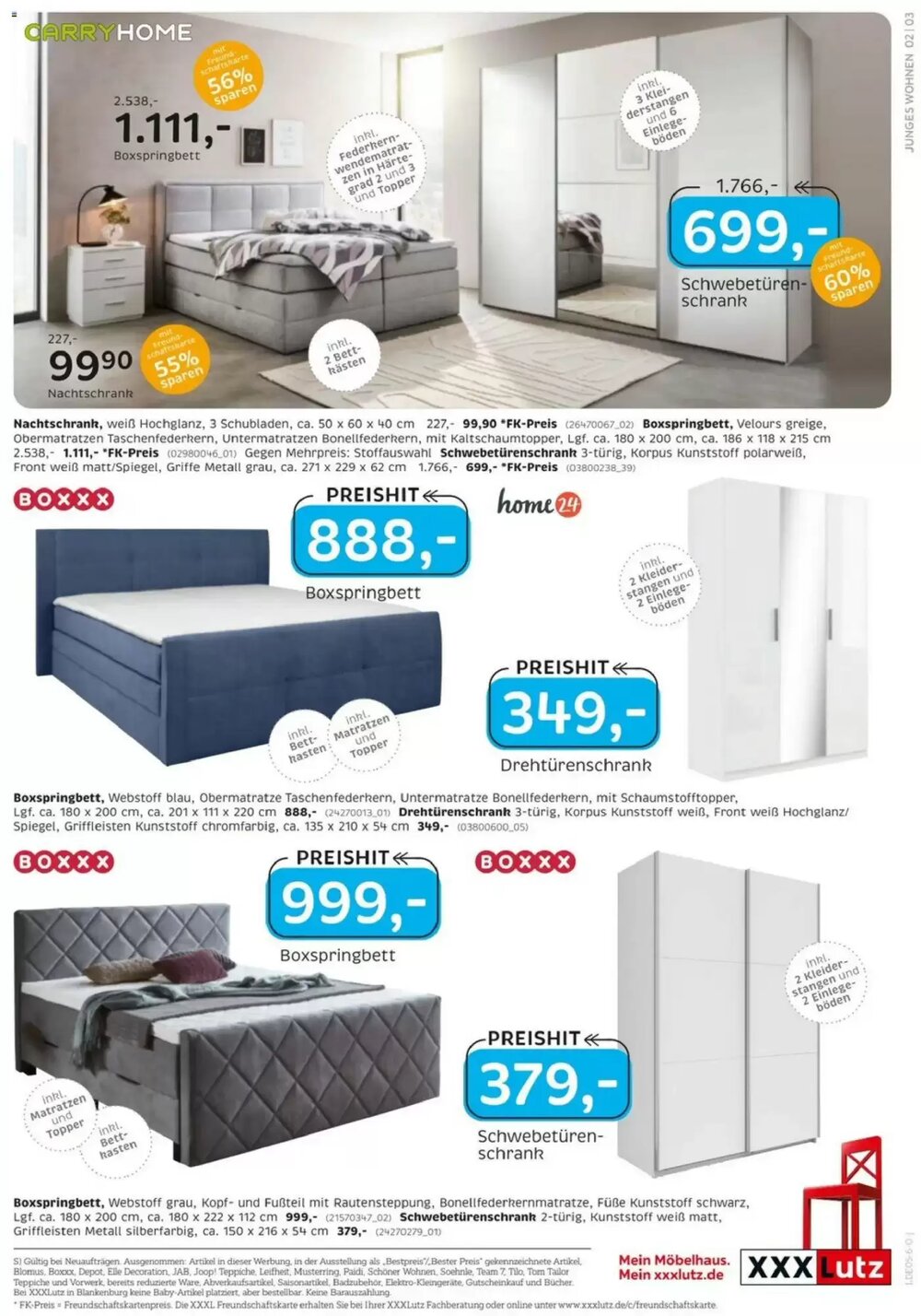 XXXLutz Prospekt (ab 25.04.2026) zum Blättern - Seite 3