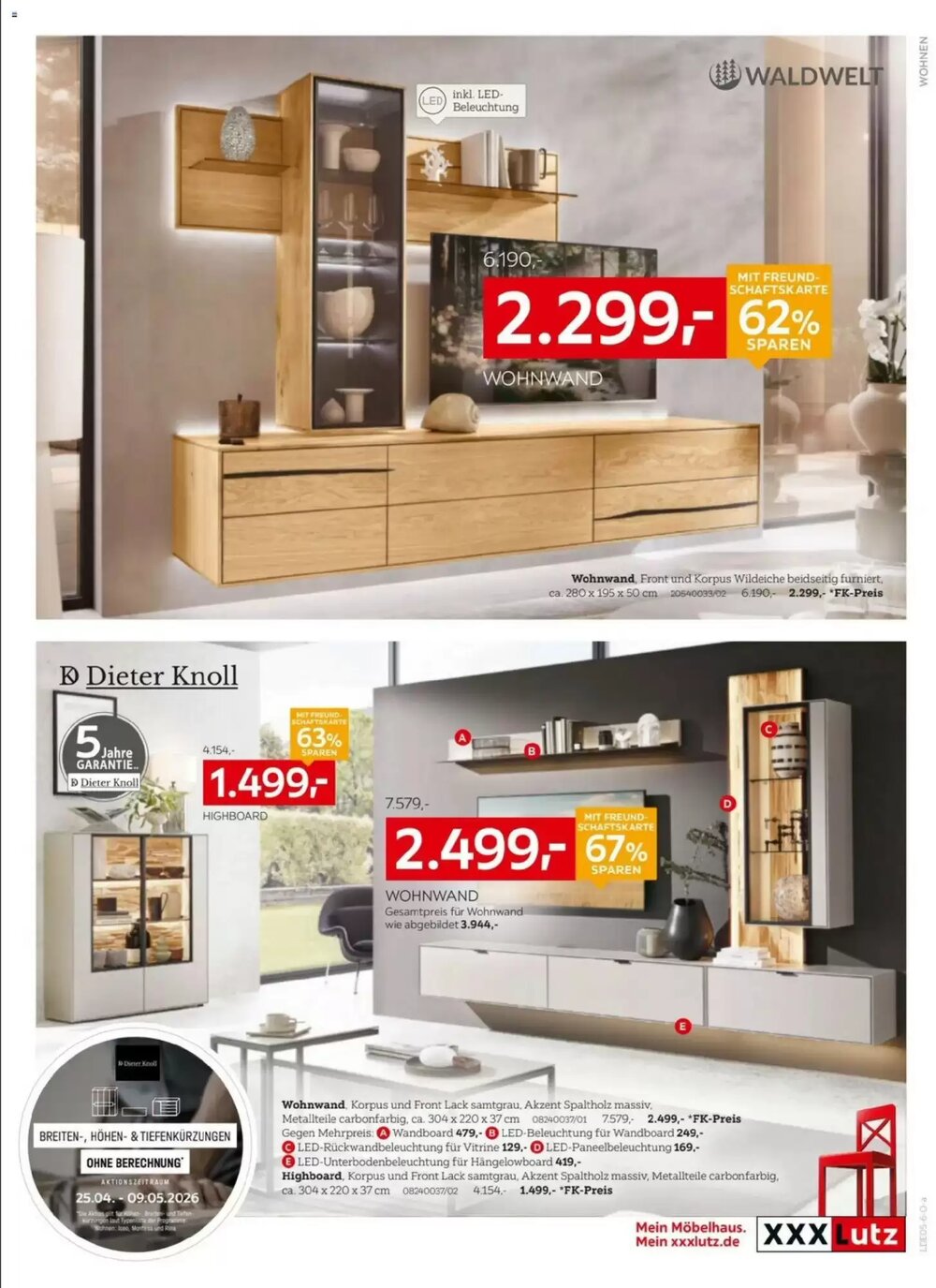 XXXLutz Prospekt (ab 25.04.2026) zum Blättern - Seite 9