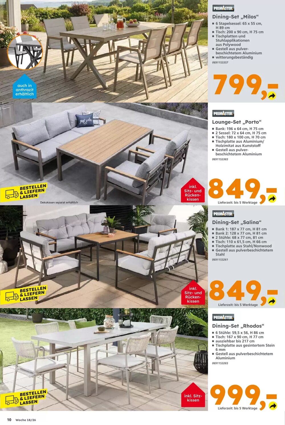 Globus Baumarkt Prospekt (ab 26.04.2026) zum Blättern - Seite 10