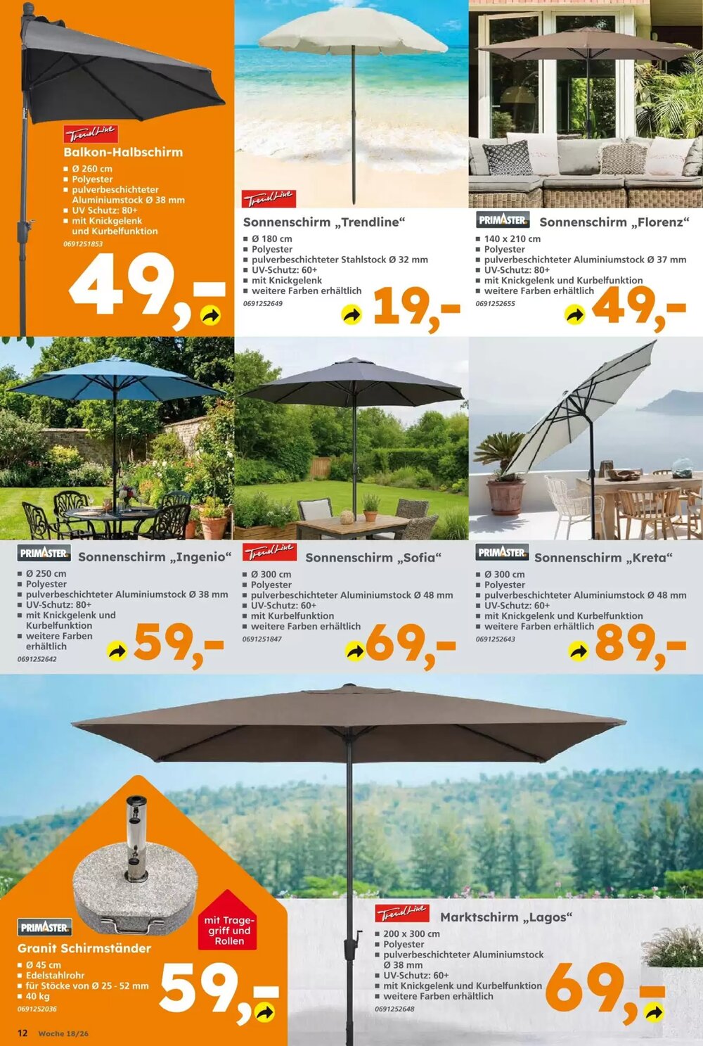 Globus Baumarkt Prospekt (ab 26.04.2026) zum Blättern - Seite 12