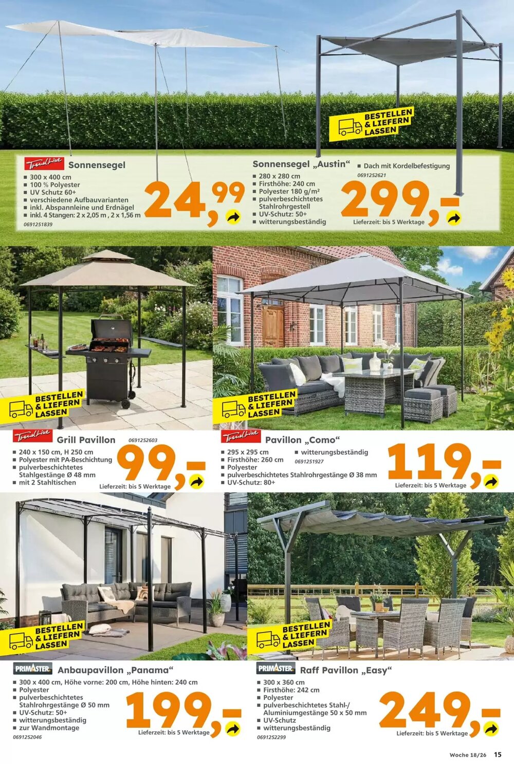 Globus Baumarkt Prospekt (ab 26.04.2026) zum Blättern - Seite 15